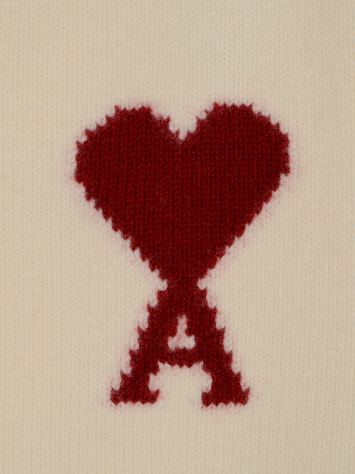 AMI Paris Ami De Coeur Knitted Cardigan