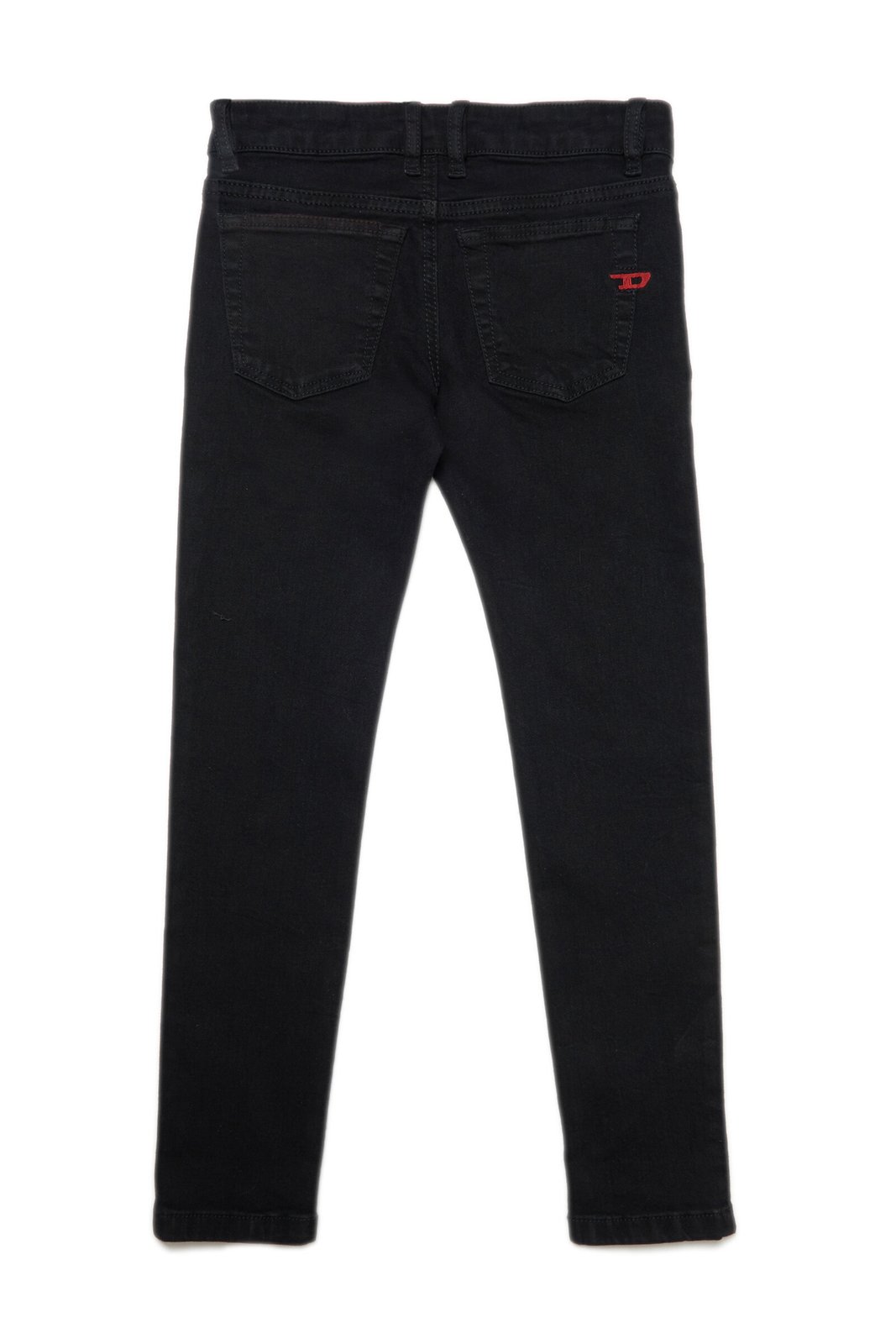 Diesel Kids Logo Detailed Skinny Jeans
