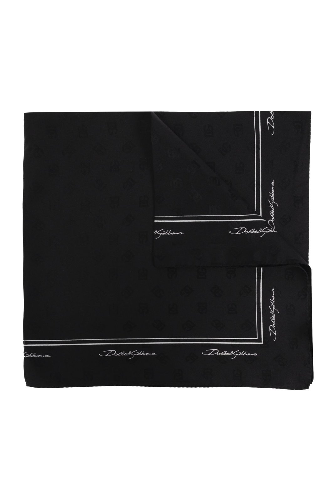 Dolce & Gabbana Logo Printed Scarf