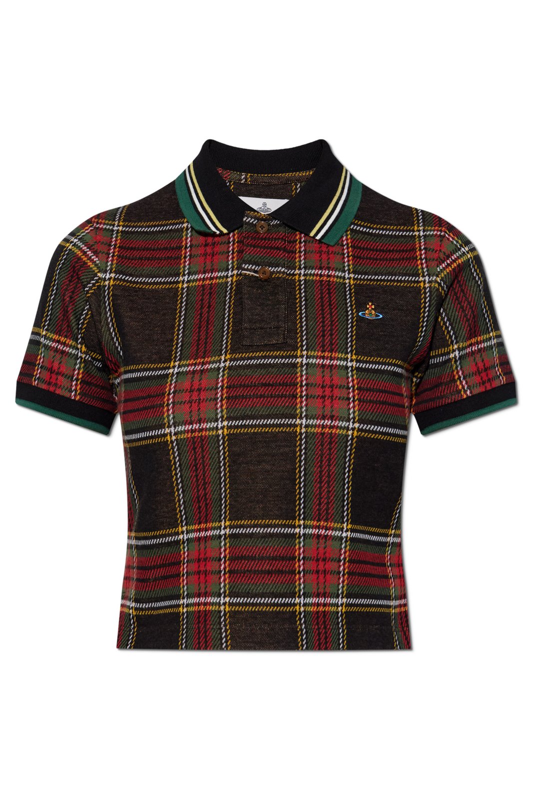 Vivienne Westwood Checked Short-Sleeve Top