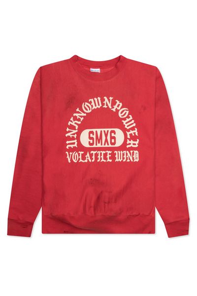 SAINT MXXXXXX Logo Printed Long-Sleeved Hoodie