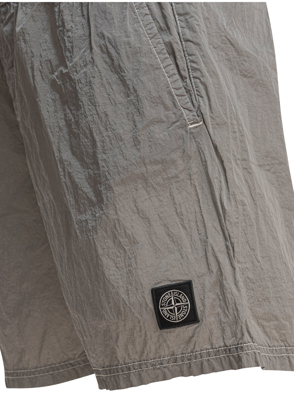 Stone Island Compass-Patch Swim Shorts