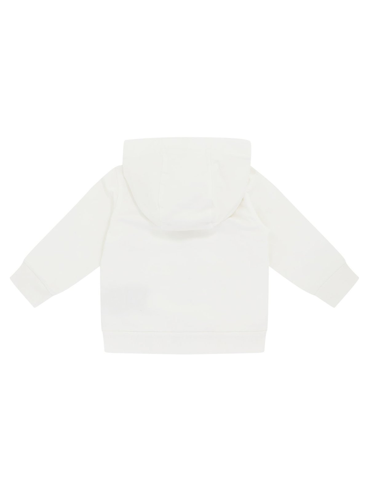 Moncler Enfant Tennis Logo Patch Zip-Up Hoodie