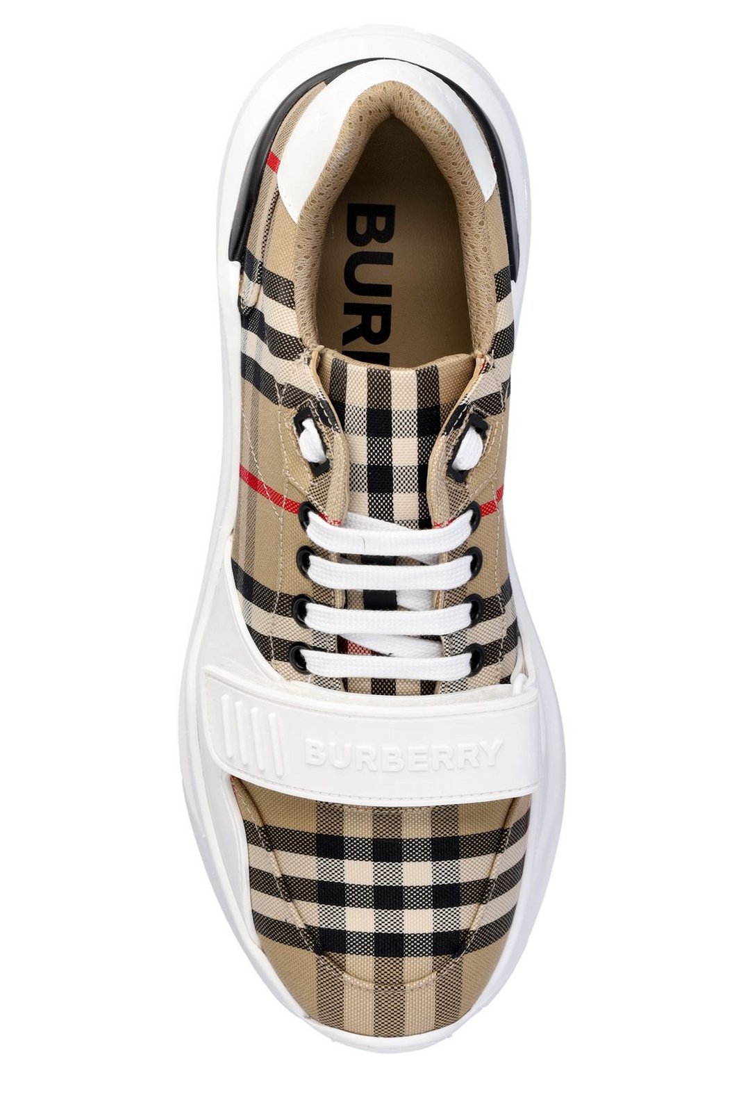 Burberry Vintage Check-Patterned Low-Top Sneakers