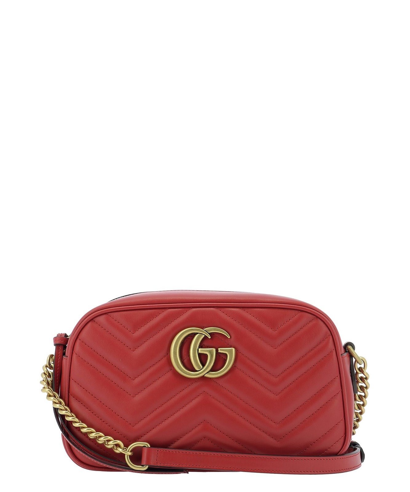 Gucci GG Marmont Small Matelassé Shoulder Bag – Cettire
