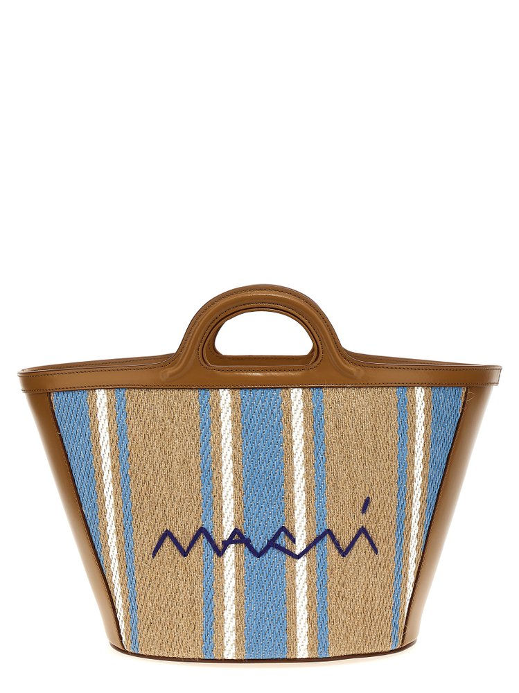 Marni PAMA0506S0TW83900B49 関税送料込 関税込☆MARNI☆かごバッグ トートバッグ ラージ (MARNI/かご