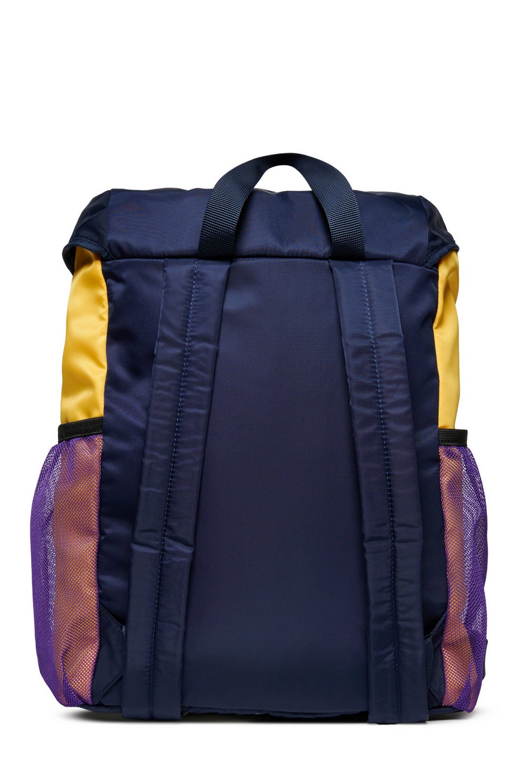 Marni Kids Colour-Block Foldover Top Backpack