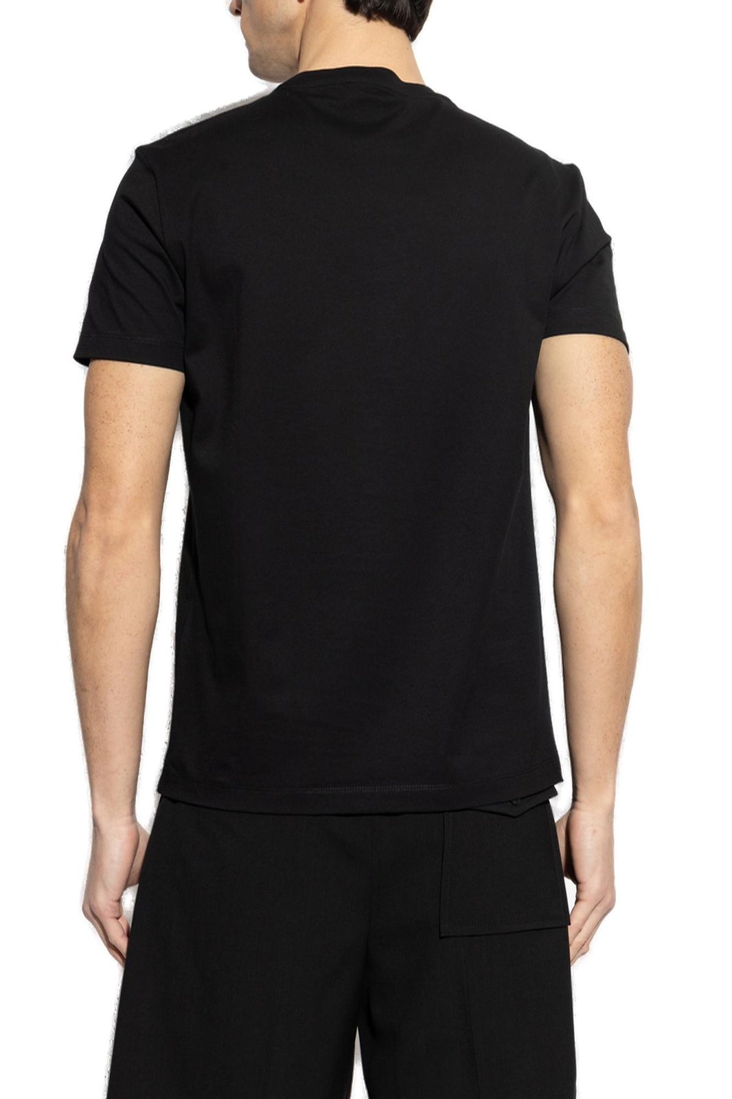 Versace Logo-Printed Crewneck T-Shirt