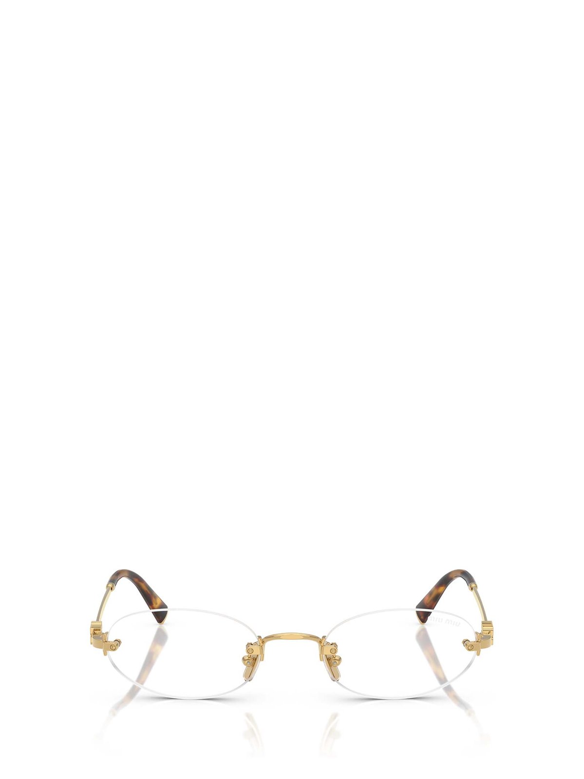 Miu Miu Eyewear Oval Frame Sunglasses