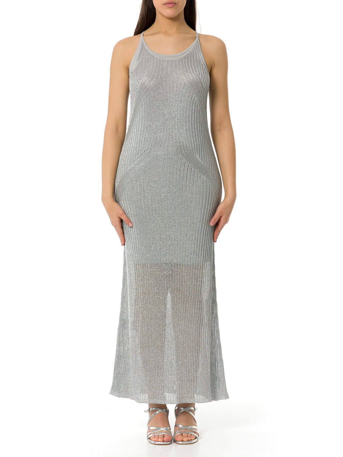 pinko silver dress Pinko Belted Short-sleeve Mini Dress