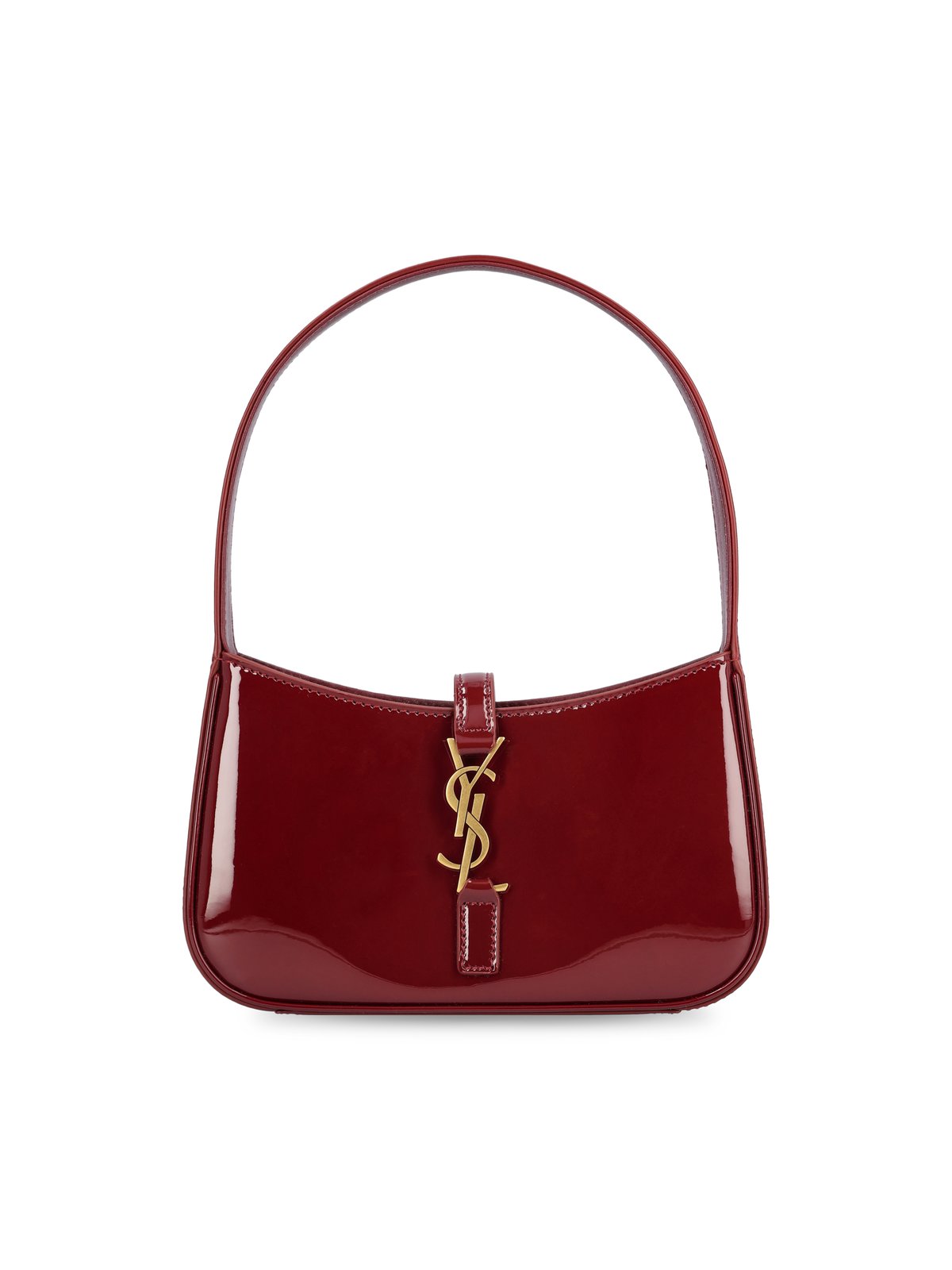 생로랑 Le 5 &Agrave; 7 로고 플라크 미니 숄더백 710318B870W 6259