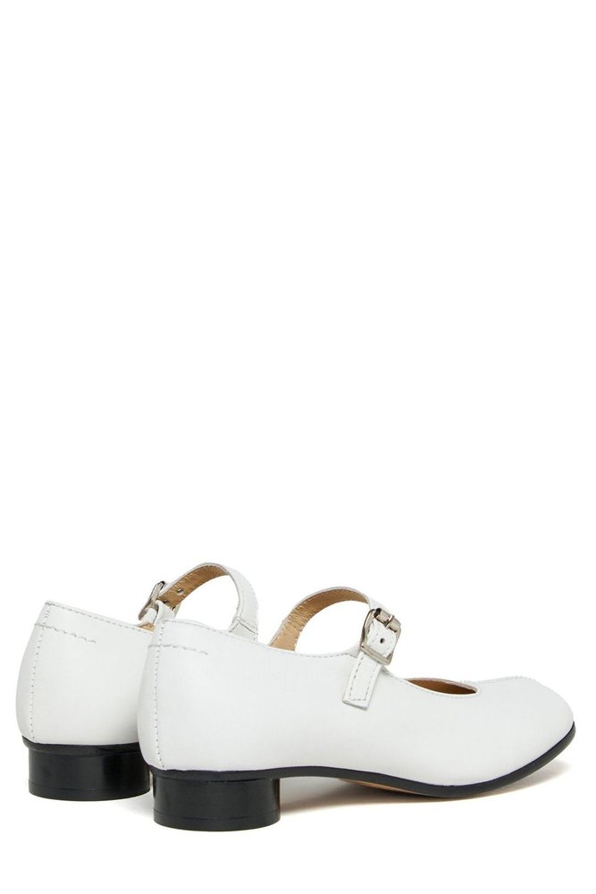 MM6 Maison Margiela Kids 버클 메리 제인 슈즈