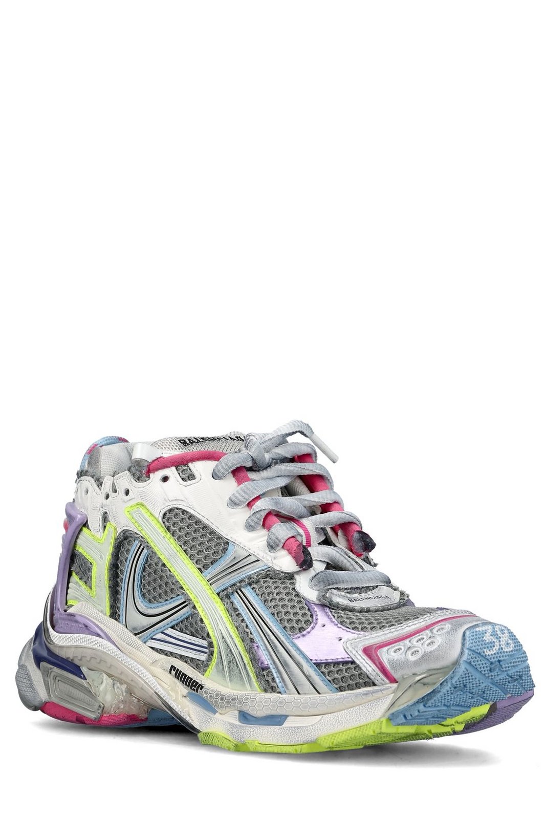 Balenciaga Mesh Panelled Sneakers