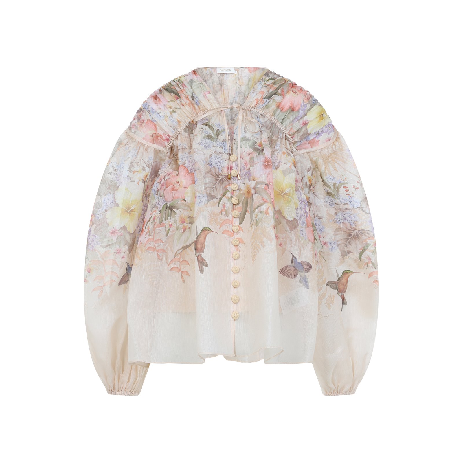 Zimmermann Illuminate Drawn Blouse