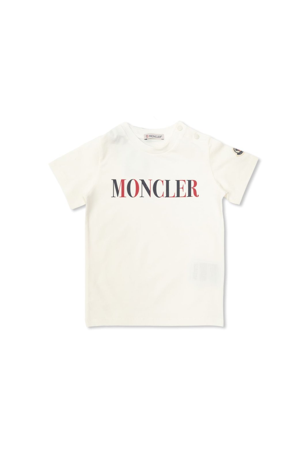 モンクレールkids Tシャツ 130 Moncler Moncler Enfant Logo Printed Short-Sleeved T-Shirt