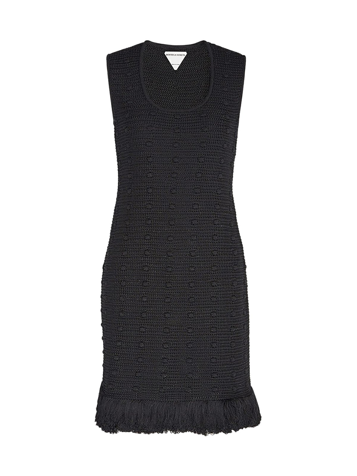 long knit dress black Provence Dress