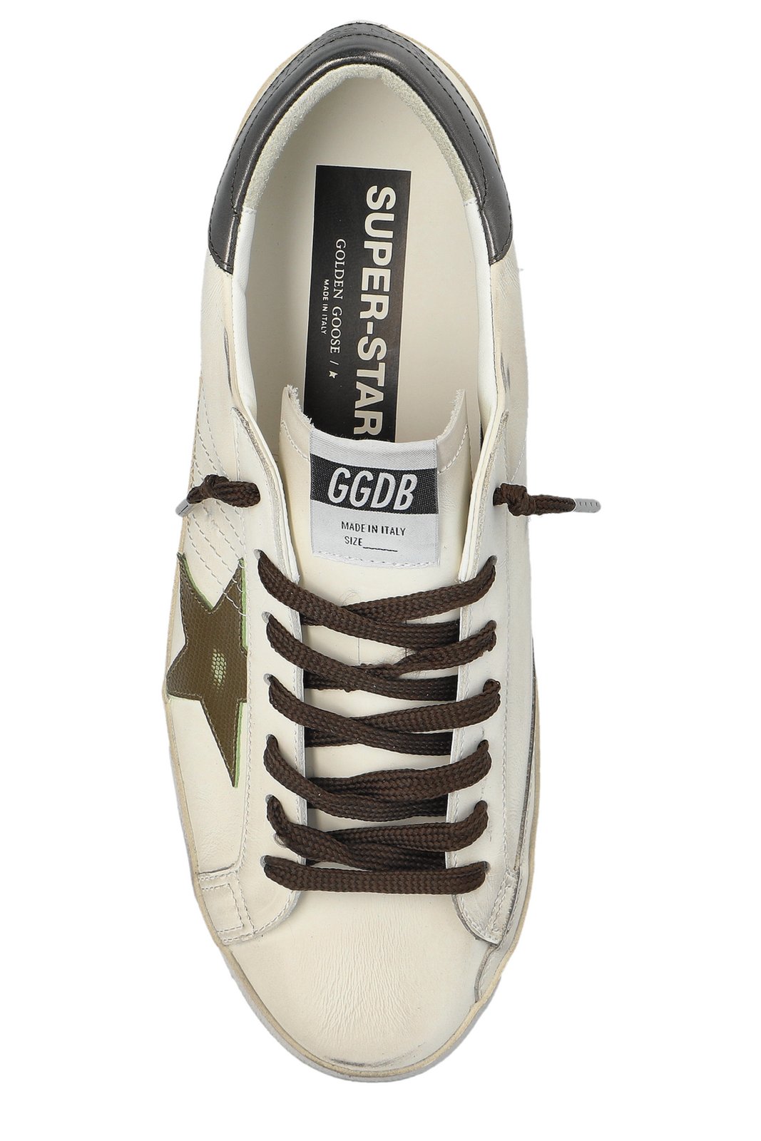 Golden Goose Deluxe Brand Super Star Lace-Up Sneakers