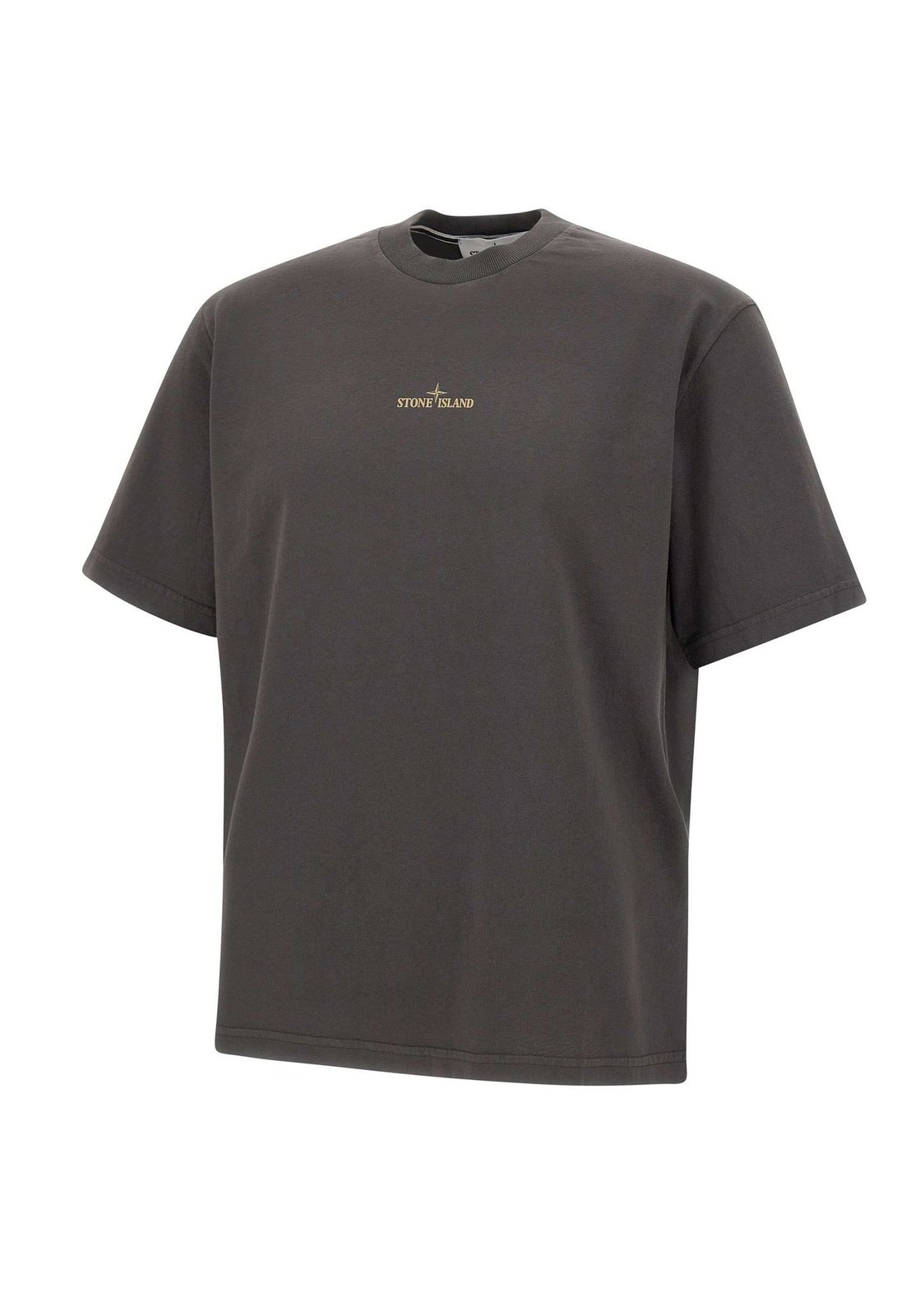 Stone Island Compass Printed Crewneck T-Shirt