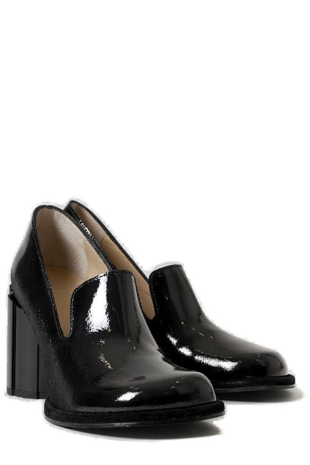 AMI Paris Block Heel Loafers