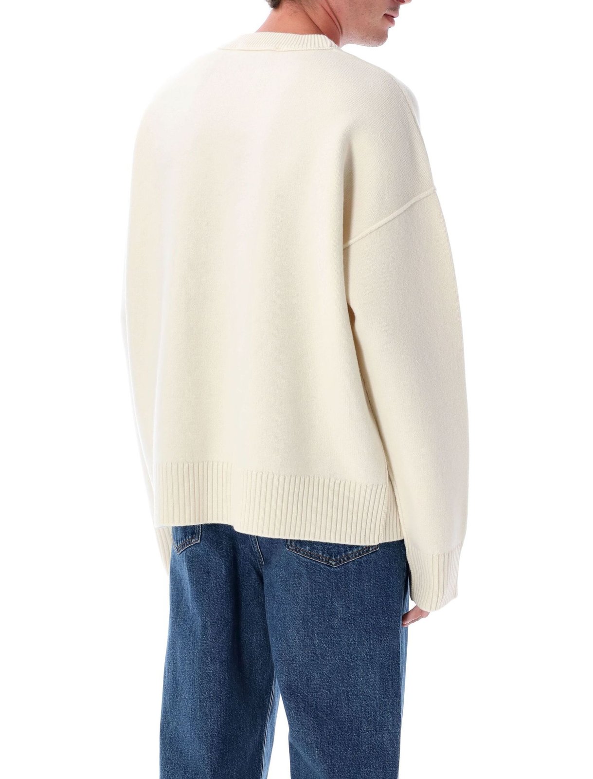 AMI Paris Ami de Coeur Crewneck Jumper