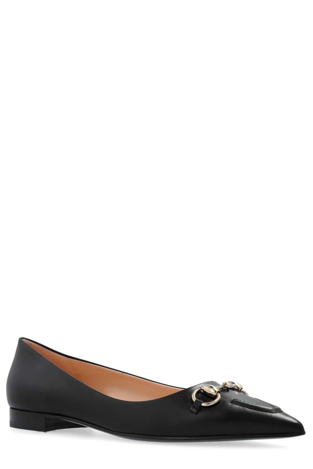 Gucci Horsebit Detail Ballet Flats