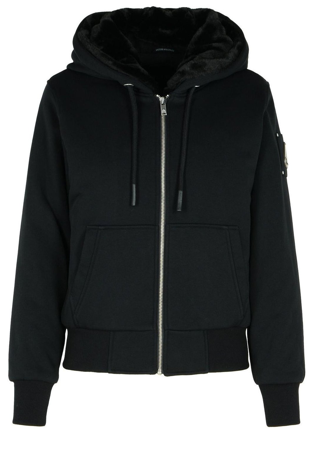 Moose Knuckles Classic Bunny Zip-Up Hoodie