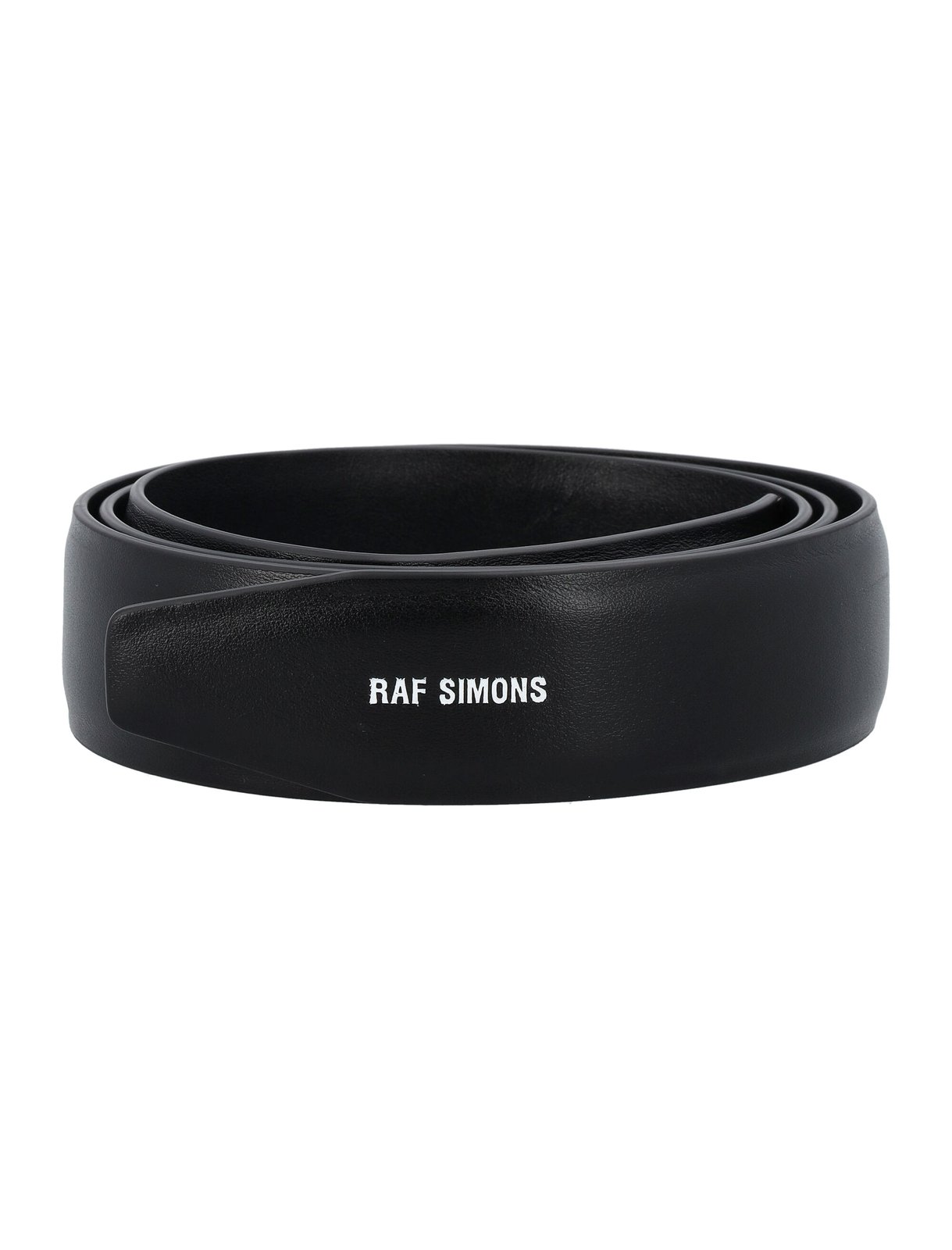 Raf Simons Logo Printed Touch-Strap 