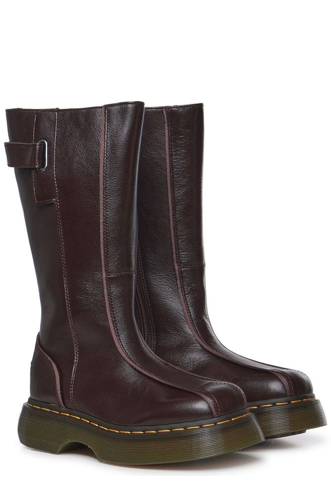 DR. MARTENS 집업 롱 플랫폼 부츠