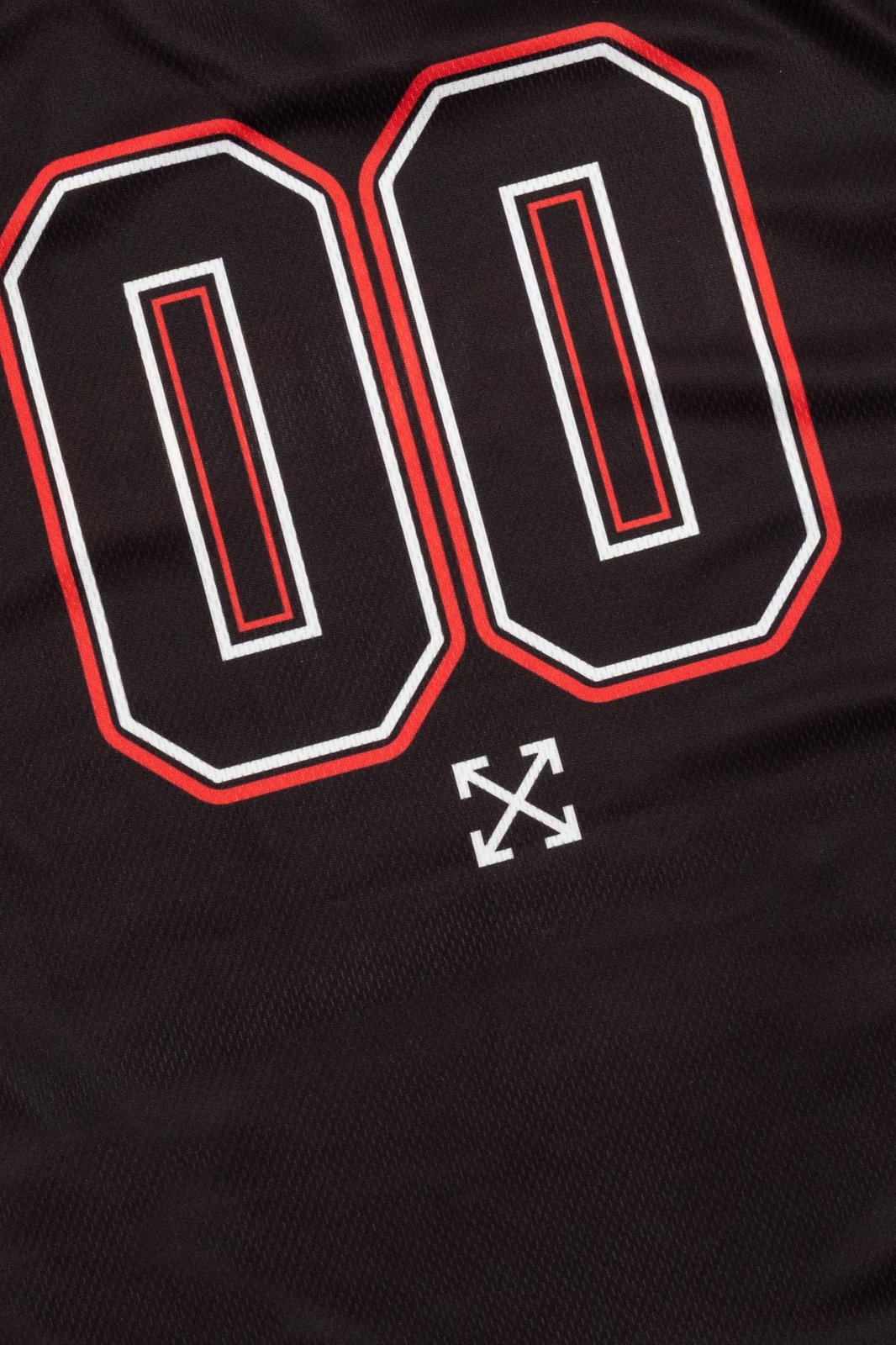 Off-White Kids Logo Printed V-Neck T-Shirt