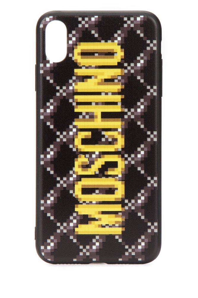 Moschino Logo Print iPhone XS Max Case – Cettire