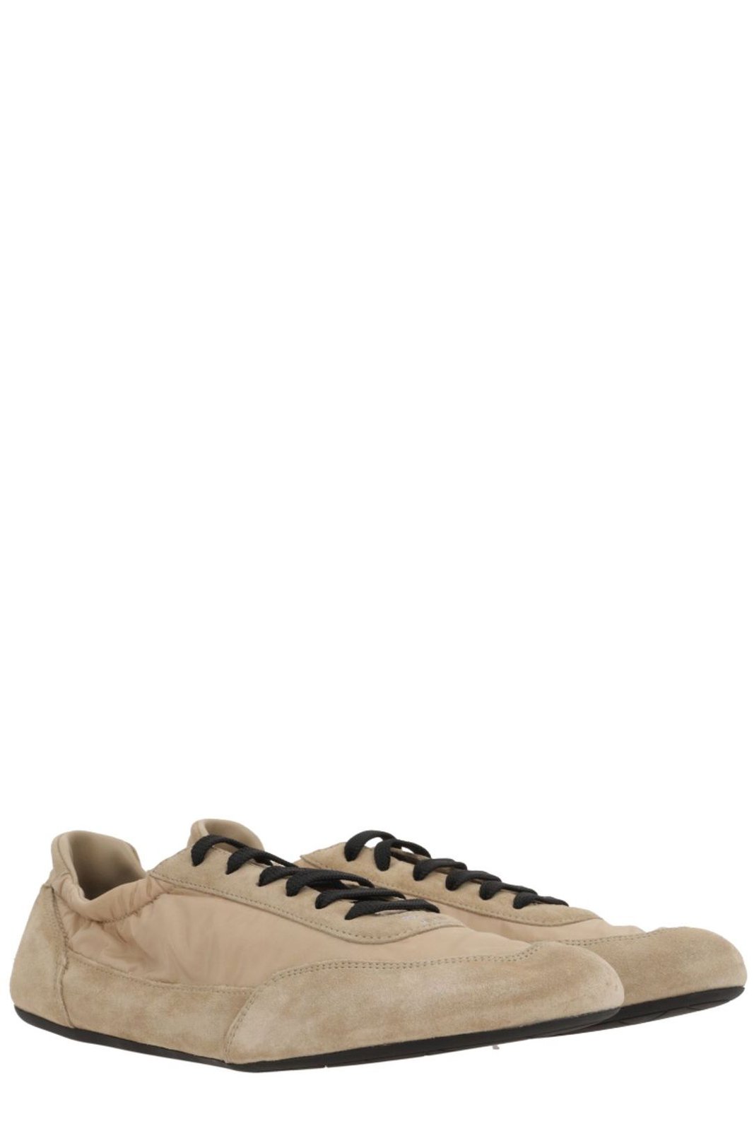 Prada Collapse Lace-Up Sneakers
