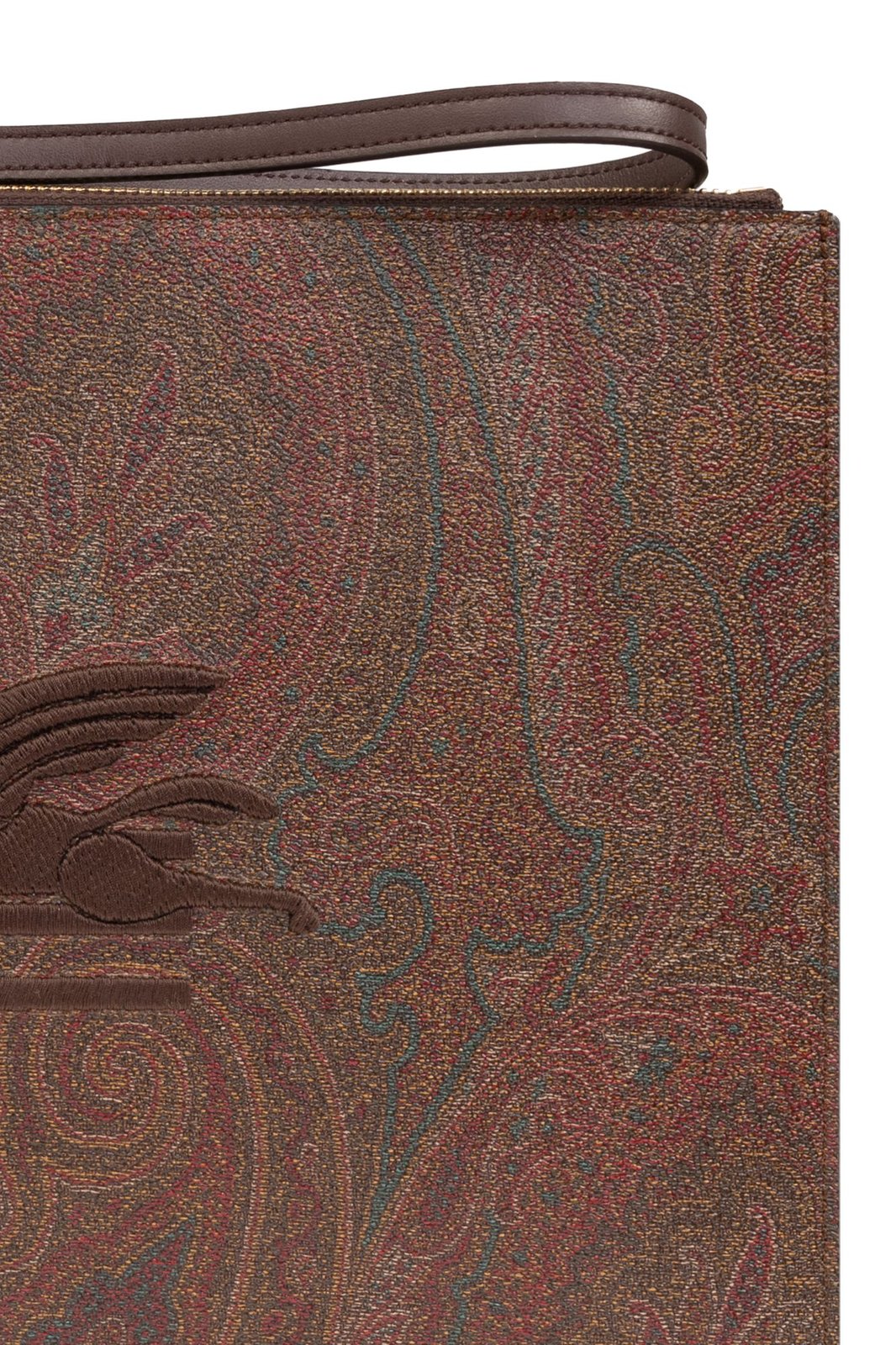 Etro Paisley Jacquard Zipped Clutch Bag – Cettire