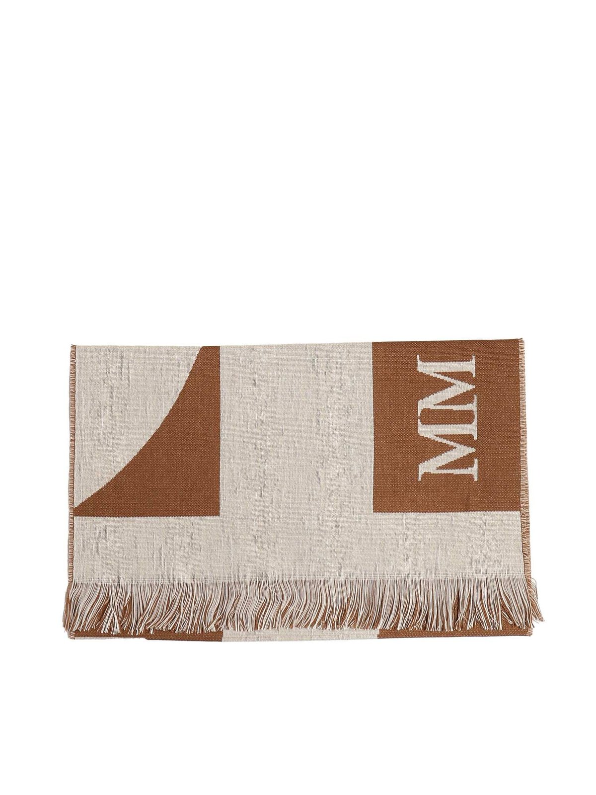 Max Mara Fringed Edge Scarf