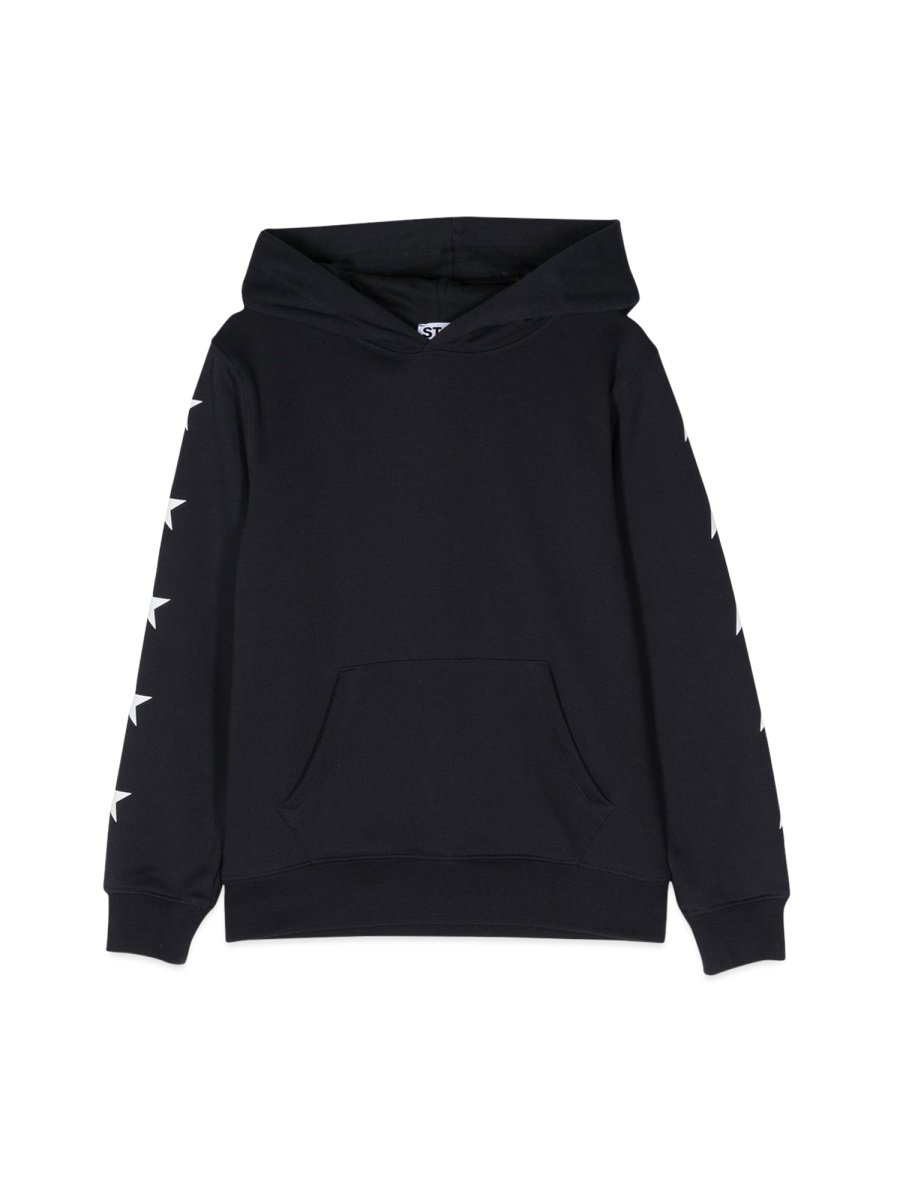 Golden Goose Kids Multistar Pattern Hoodie