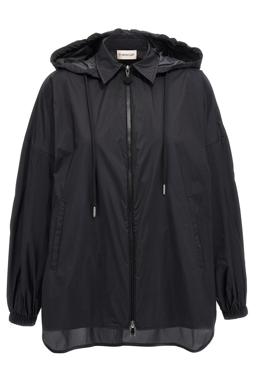 Moncler Zip-Up Hooded Jacket