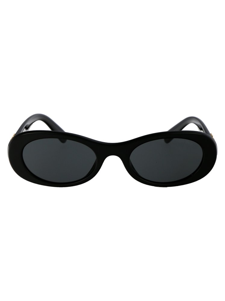 Miu Miu Eyewear Oval Frame Sunglasses – Cettire