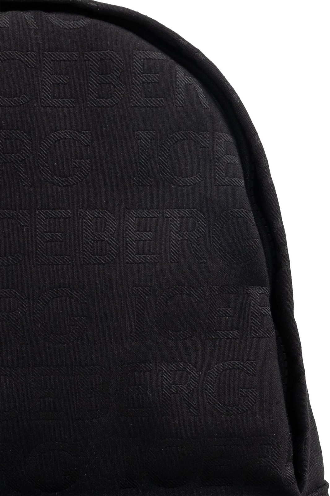 Iceberg Allover Logo Detailed Backpack