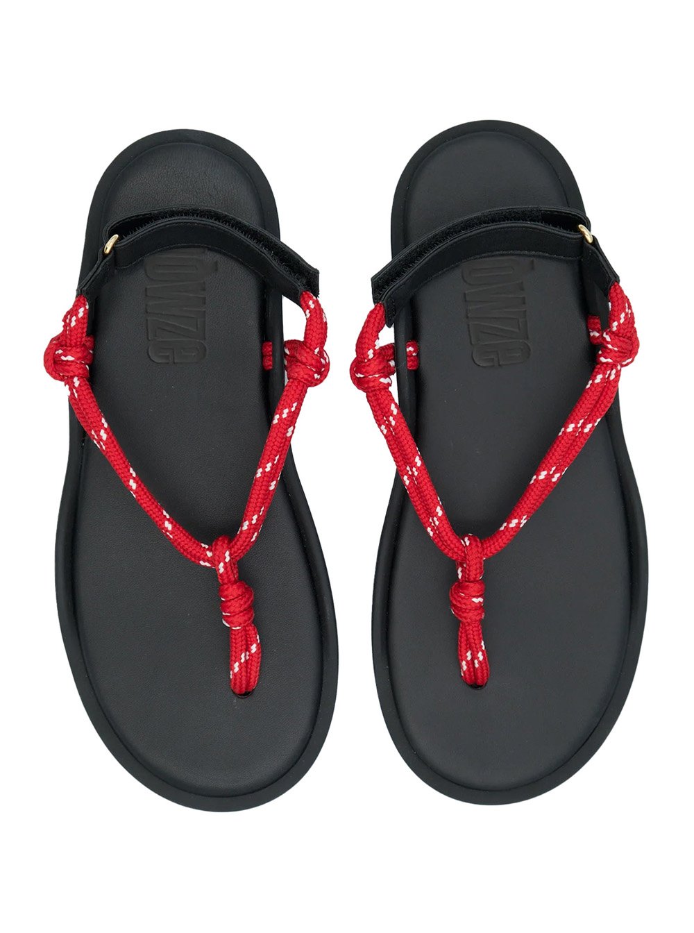 Flowze Sandals with Cord Accent