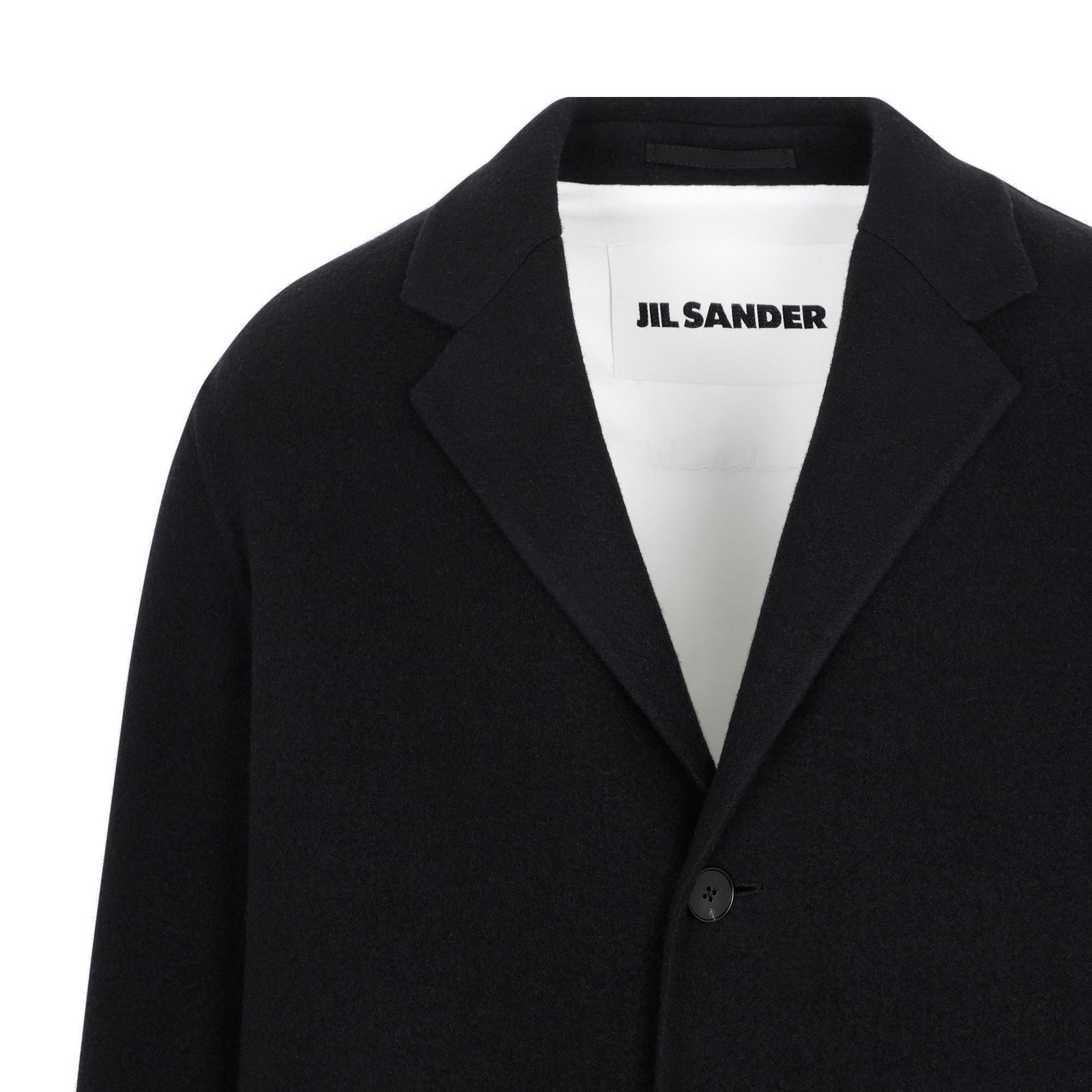 Jil Sander Single-Breasted Oversized Coat