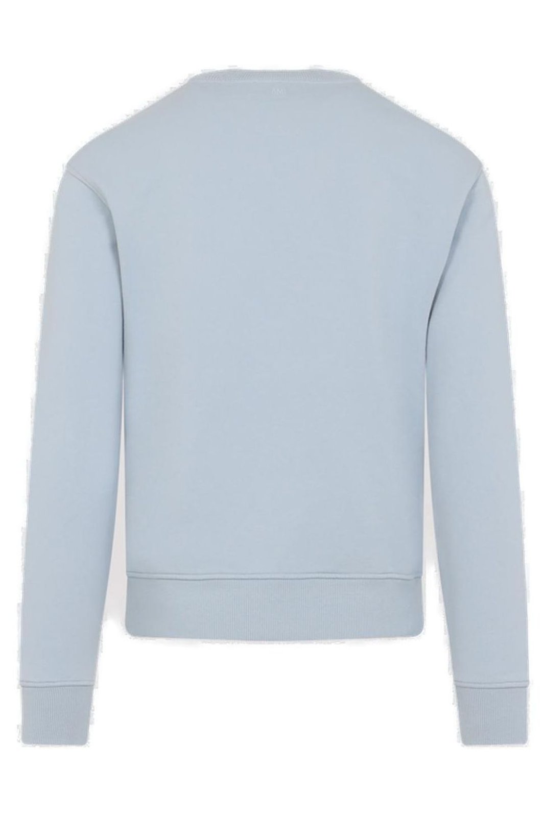 AMI Paris Logo Embroidered Crewneck Sweatshirt