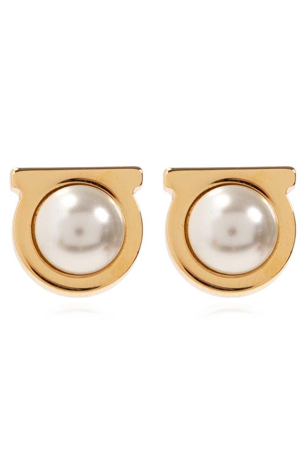 Ferragamo Embellished Stud Earrings