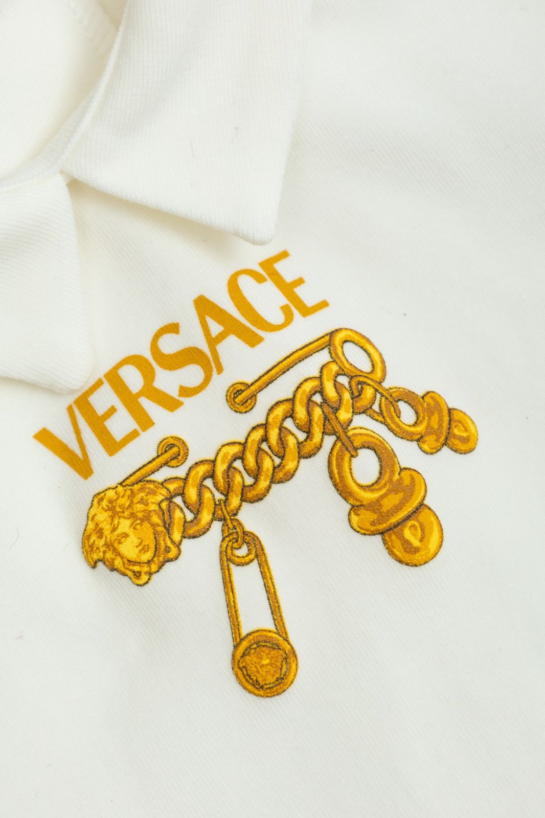 Versace Kids Safety Pin Baby T-Shirt Set