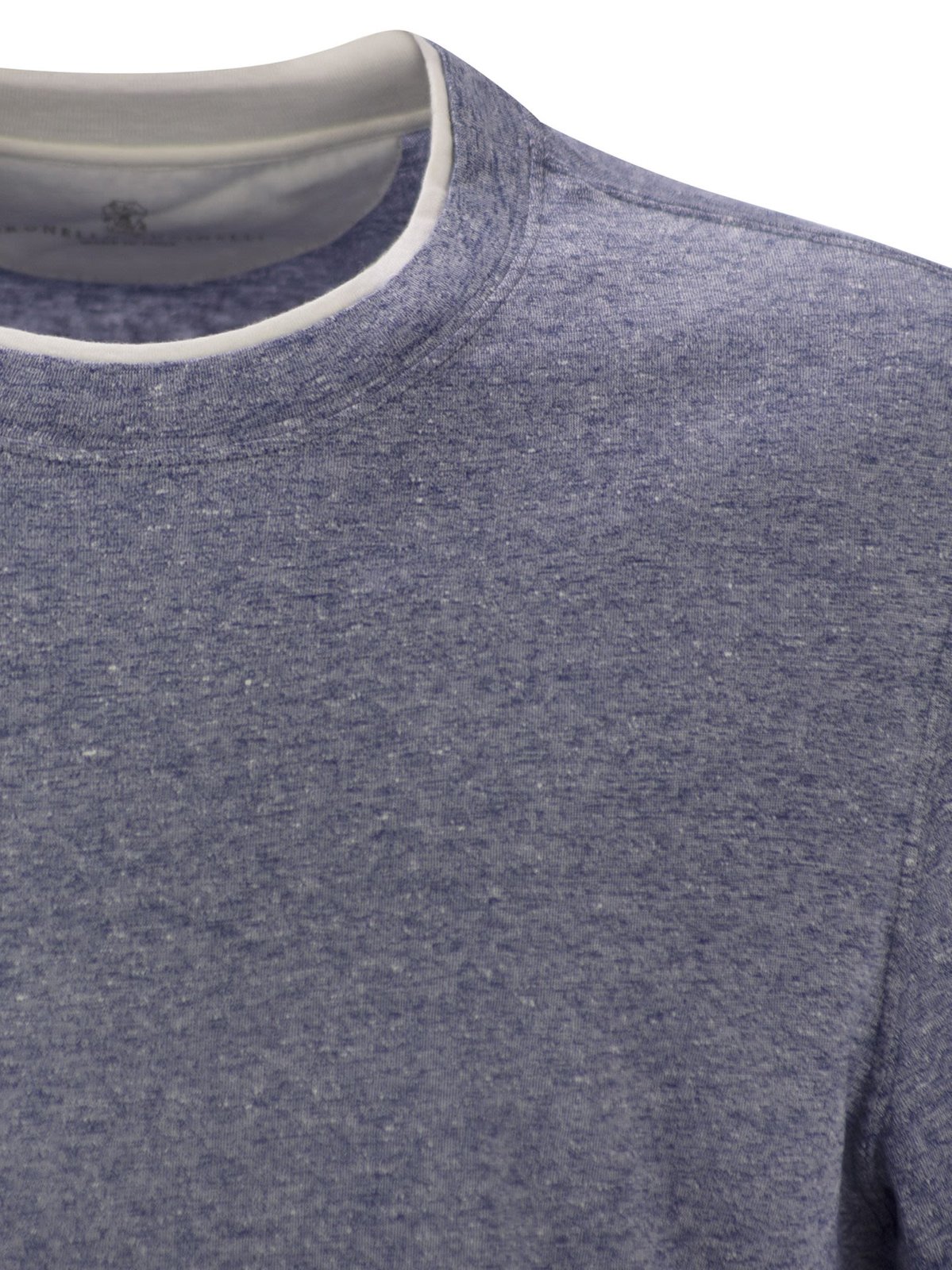 Brunello Cucinelli Layered Effect Crewneck T-Shirt