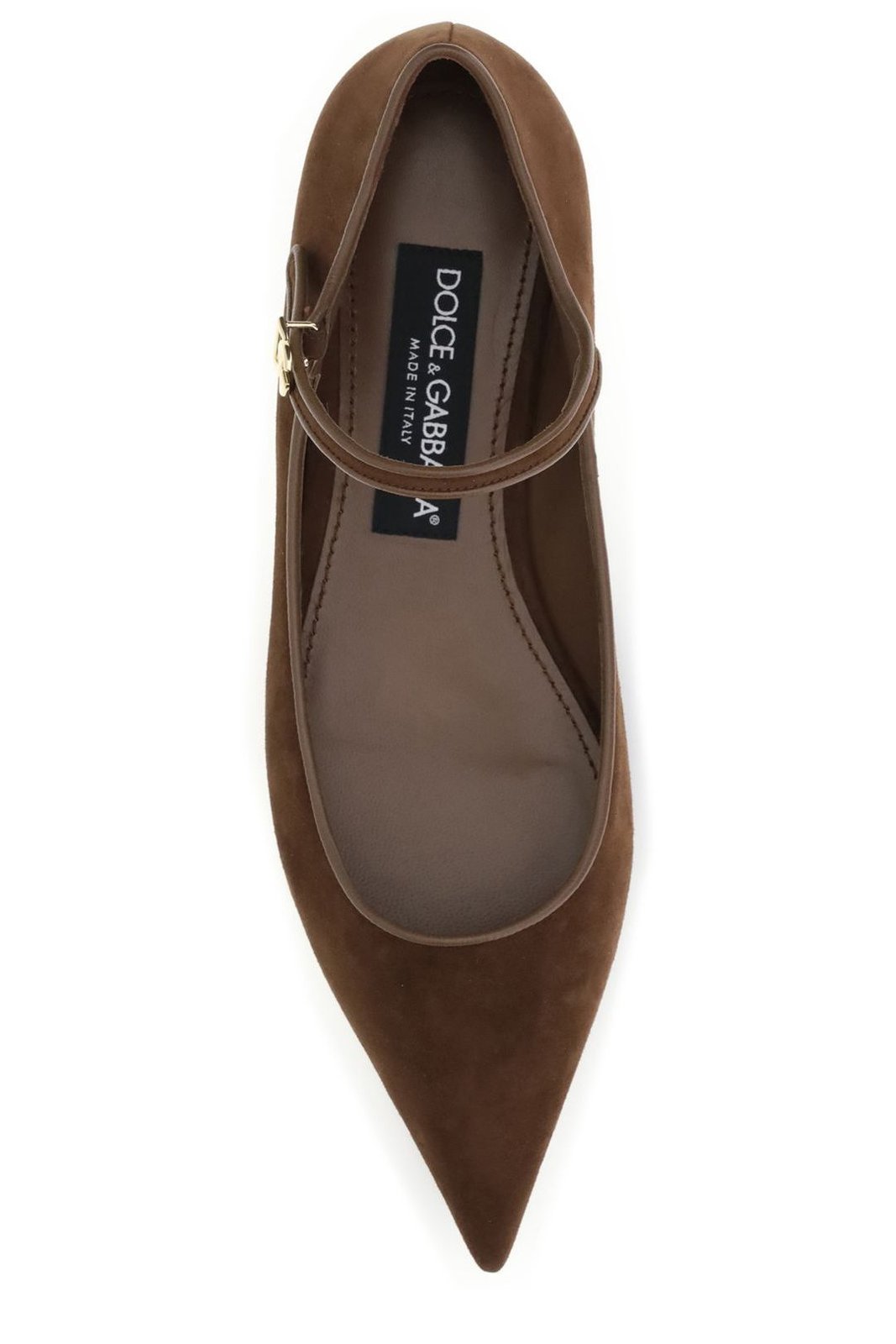 Dolce & Gabbana Pointed Toe Ballet Flats