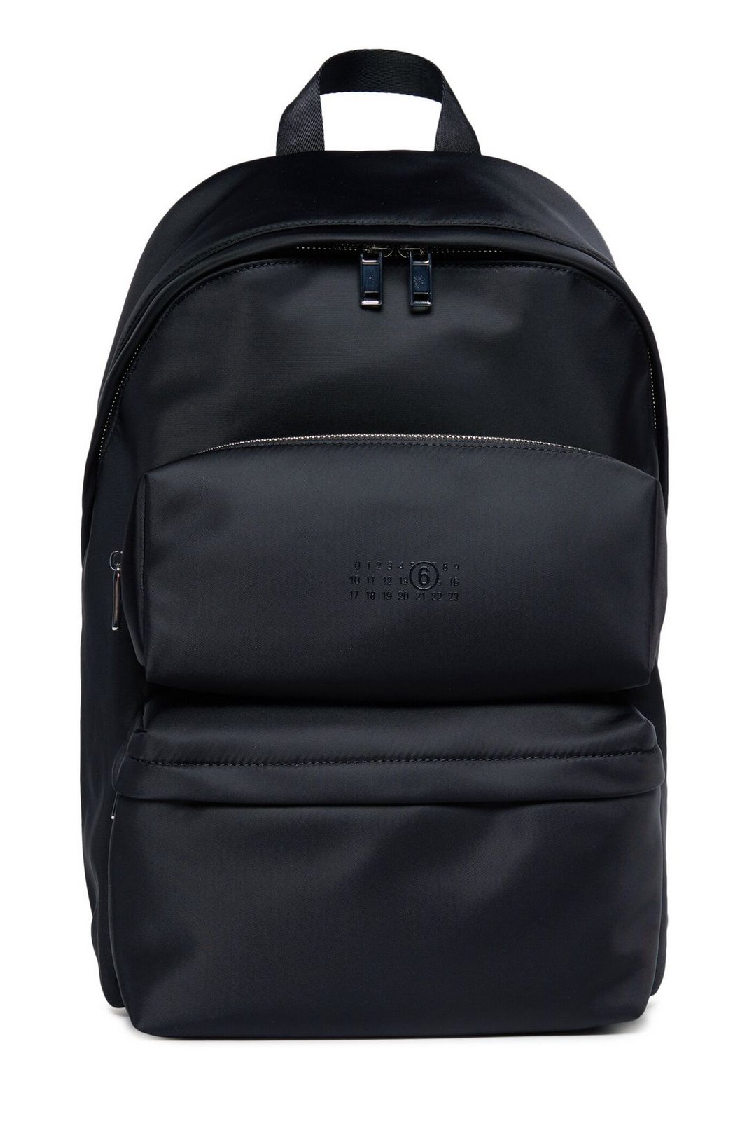 MM6 Maison Margiela Kids Numeric-Logo Zip-Up Backpack