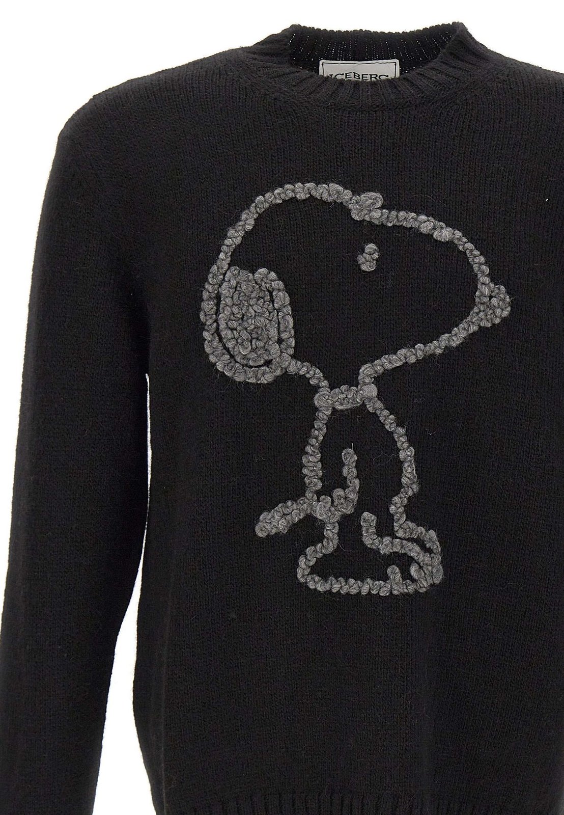 Iceberg Snoopy Knitted Long Sleeved Jumper
