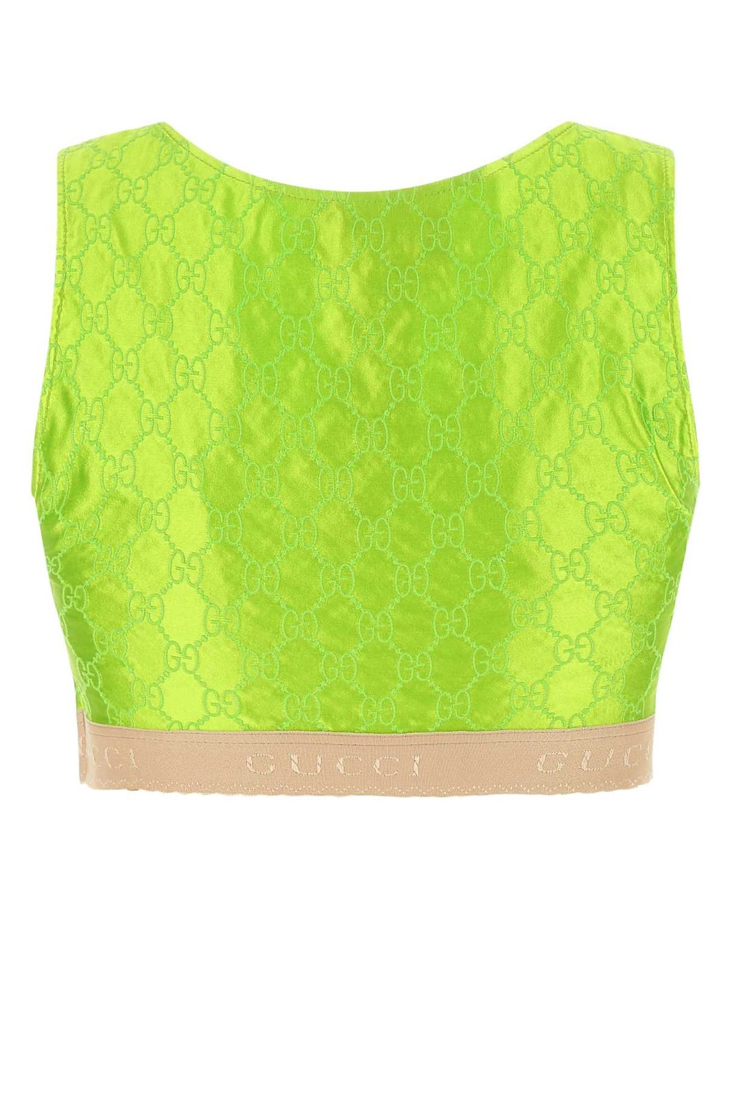 GUCCI Metal Beaded Crew Neck tops black M