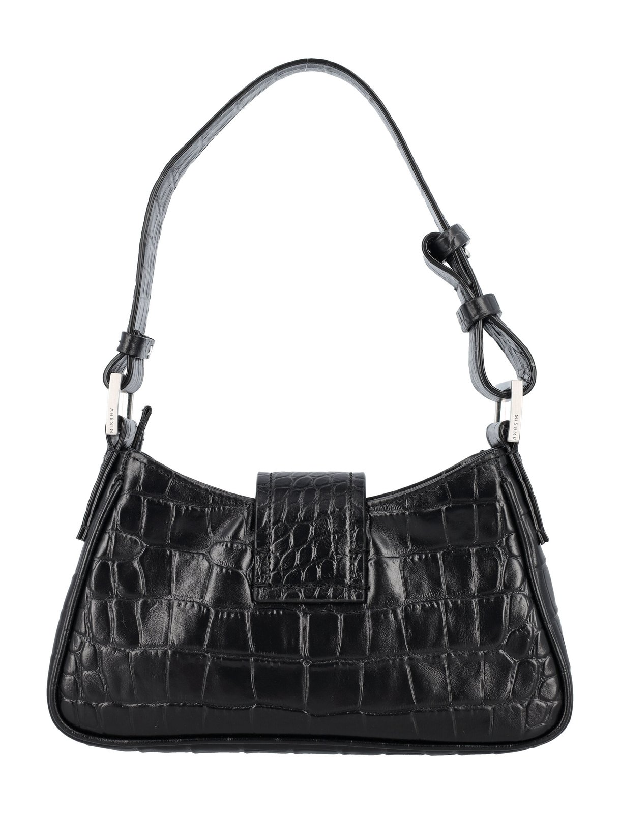 MISBHV 241W822BLACK 関税送料込 Misbhv Misbhv Embossed Logo Plaque Shoulder Bag - Shoulder