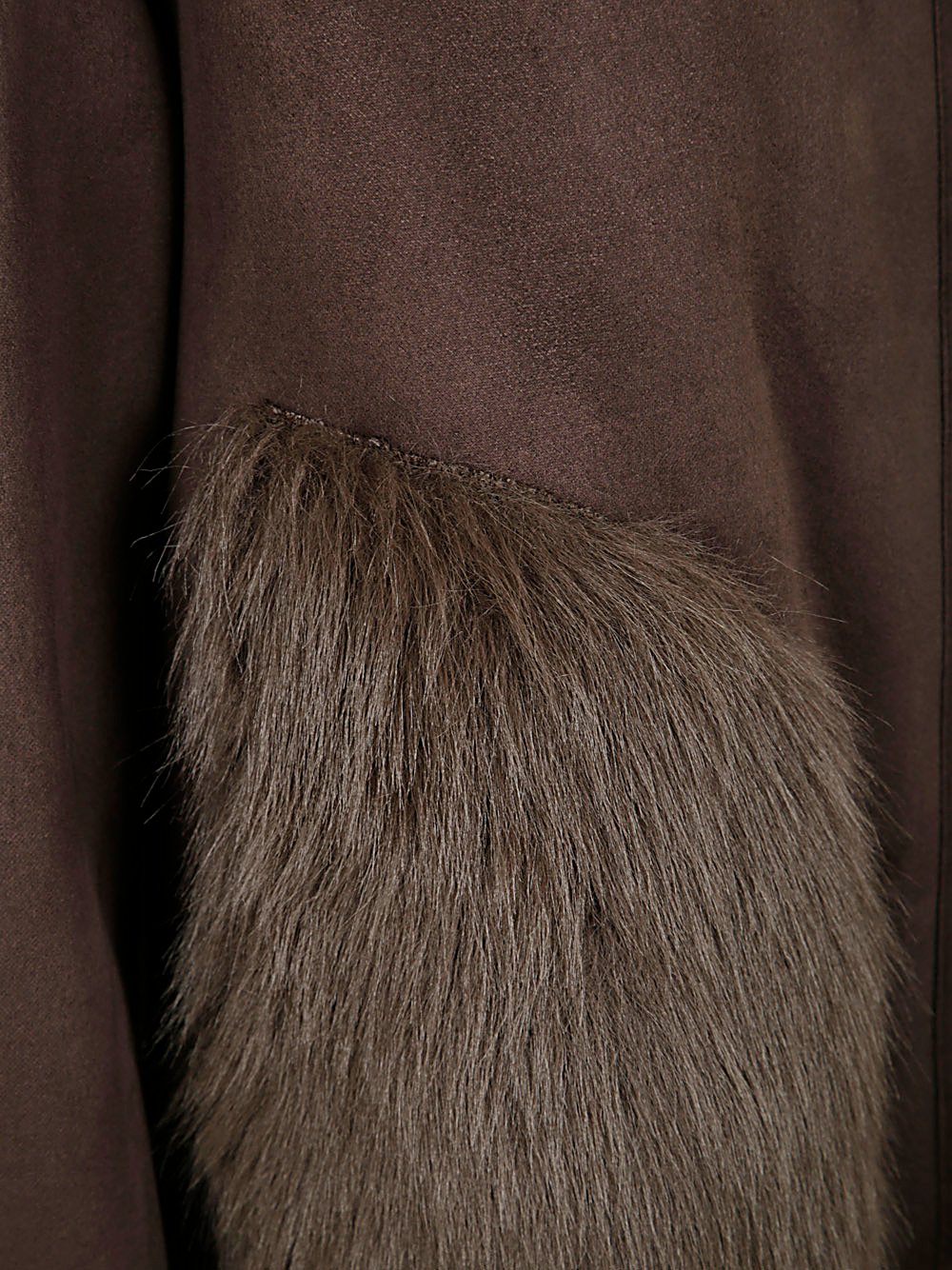 Betta Corradi Fur-Trimmed Coat