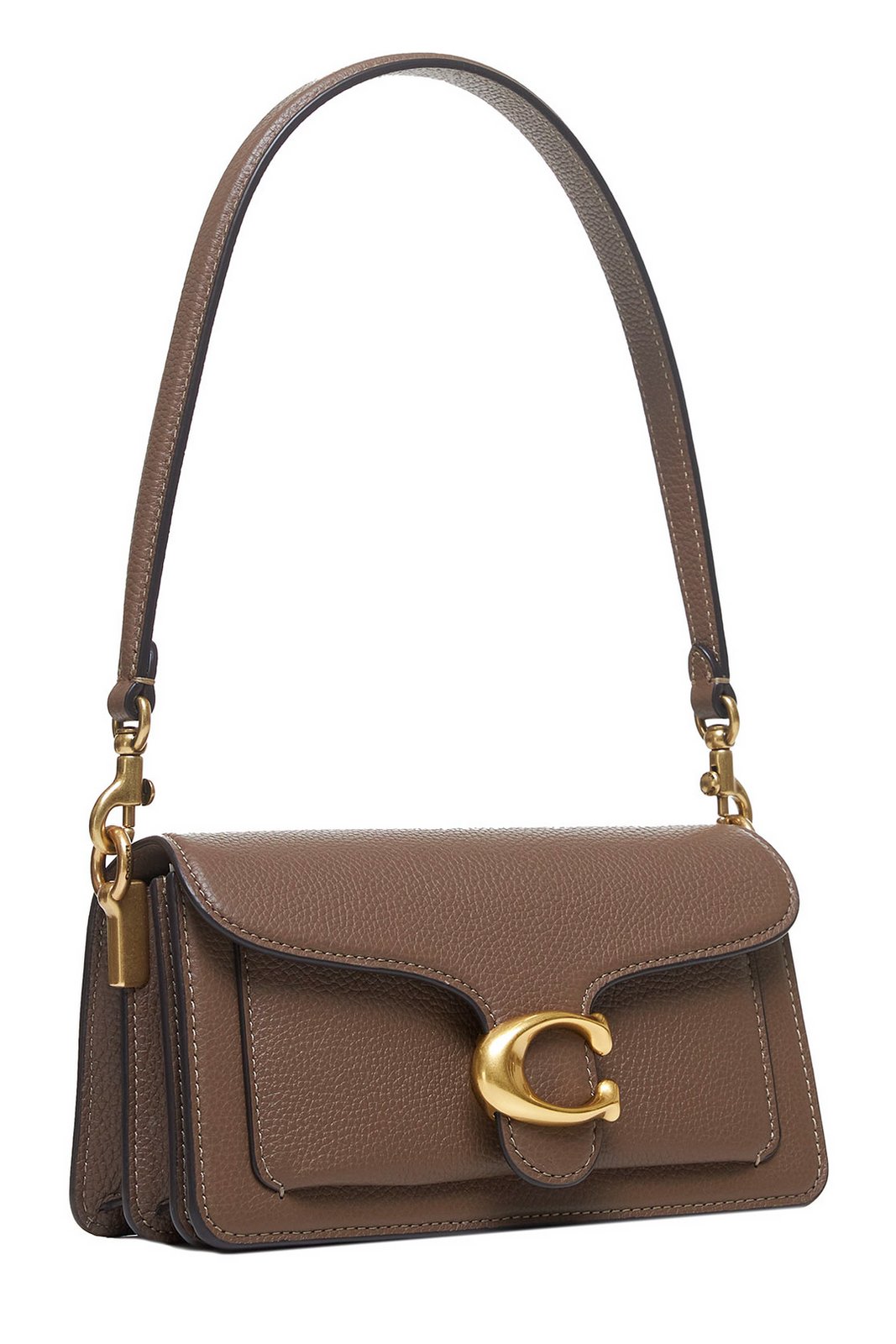 Coach Tabby 20 Logo Plaque Shoulder Bag